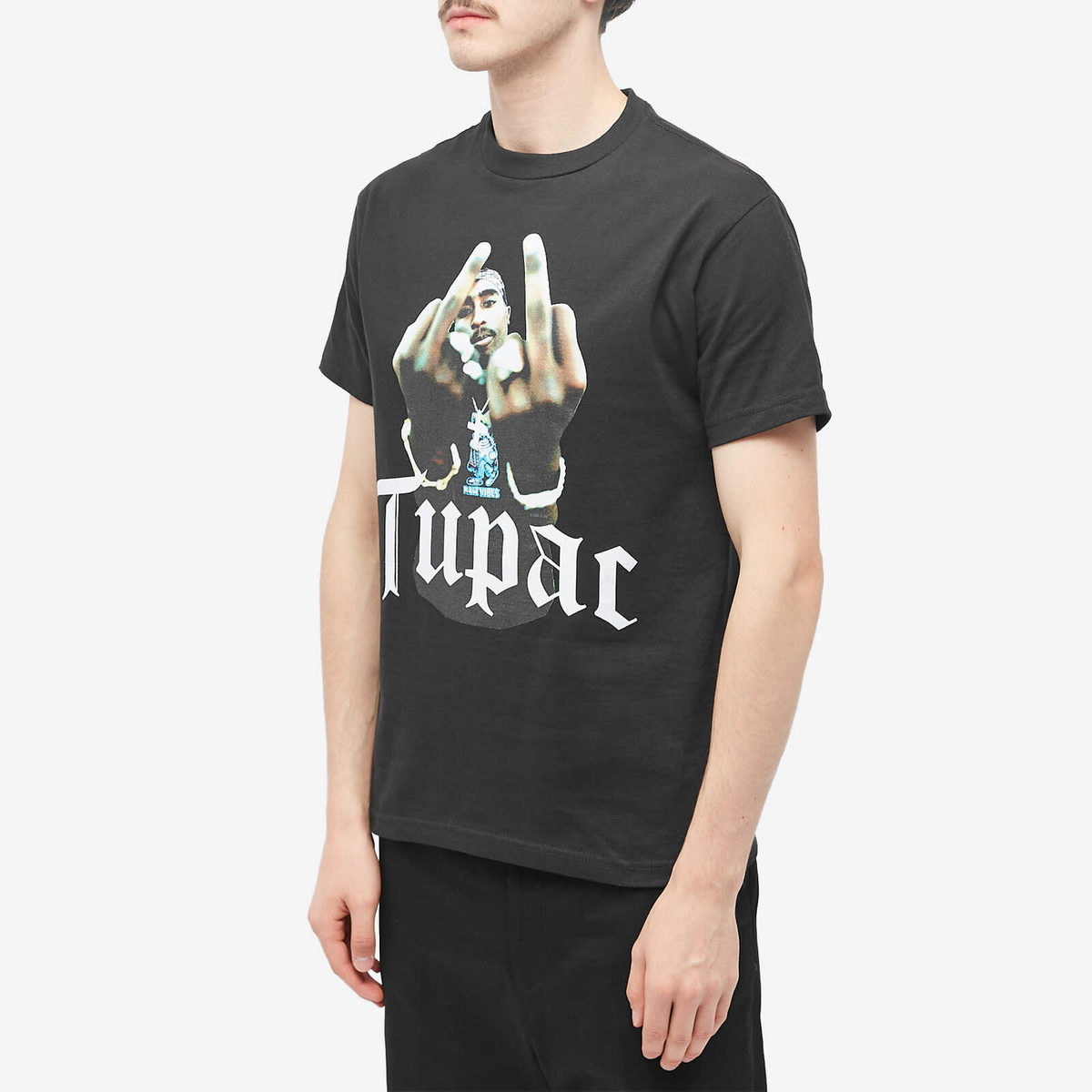 Wacko Maria Men's Tupac T-Shirt in Black Wacko Maria