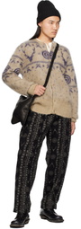 South2 West8 Beige Mohair Cardigan