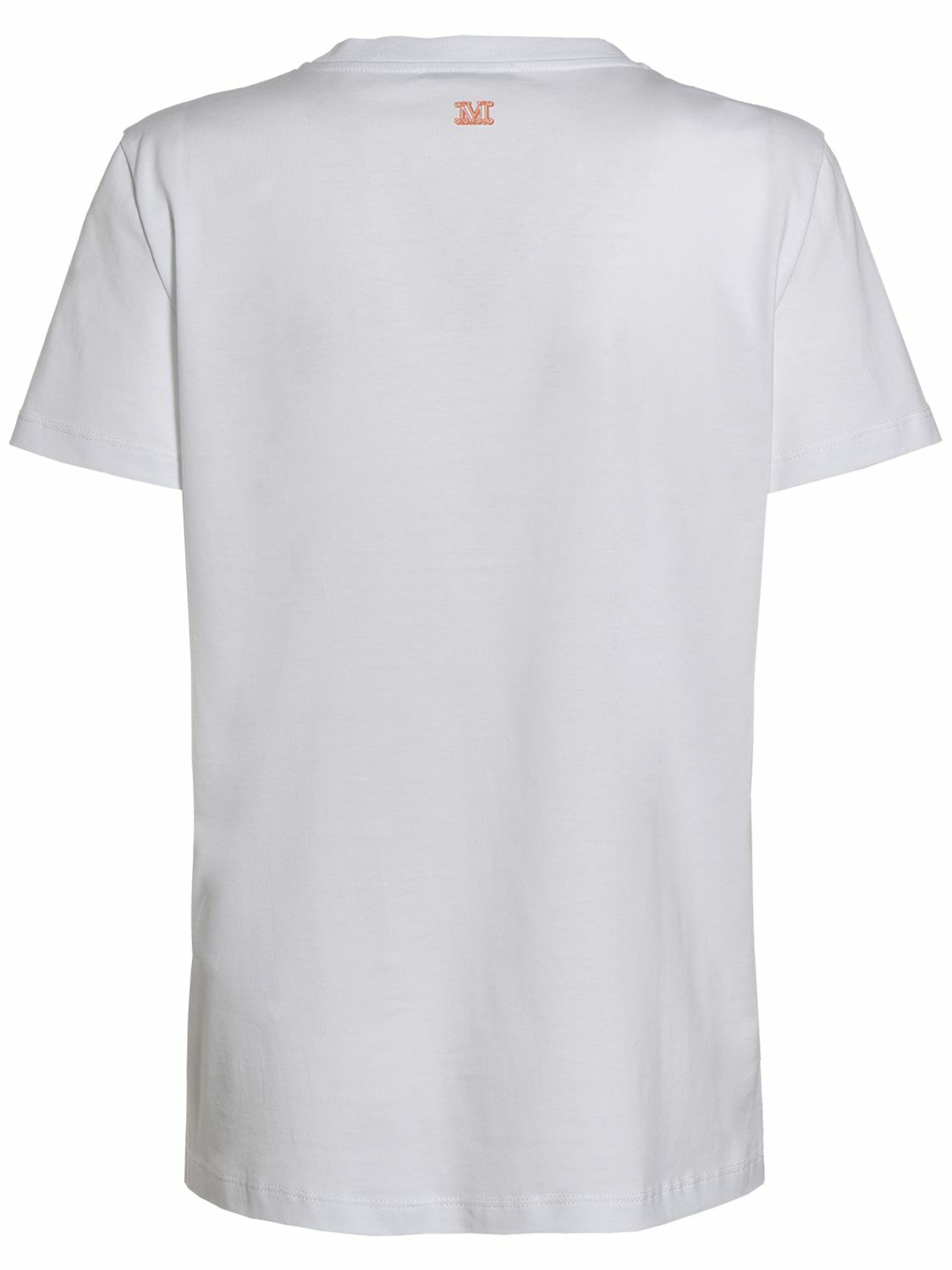 MAX MARA - Mincio Logo Printed Jersey T-shirt Max Mara