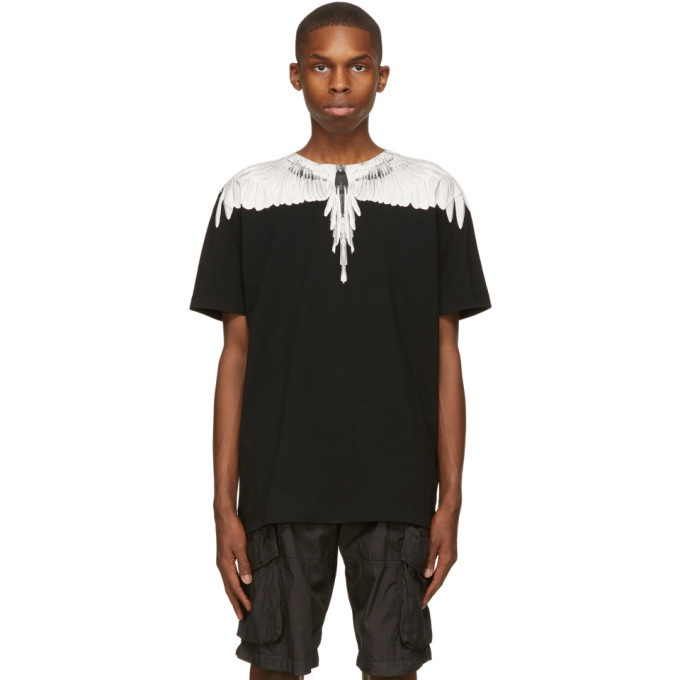 Photo: Marcelo Burlon County of Milan Black Wings T-Shirt