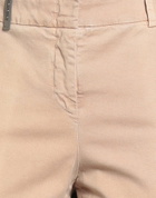 Peserico Icon 4718 Womens Pants in Light brown