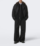 Simone Rocha Cutout wool-blend zip-up cardigan