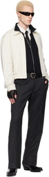 Ernest W. Baker Off-White Harrington Jacket
