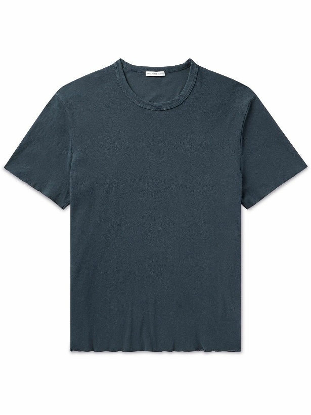 Photo: James Perse - Recycled Cotton-Jersey T-Shirt - Blue