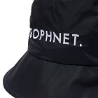 SOPHNET. Men's Limonta Nylon Bucket Hat in Navy
