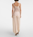 Nensi Dojaka Mid-rise wide-leg pants