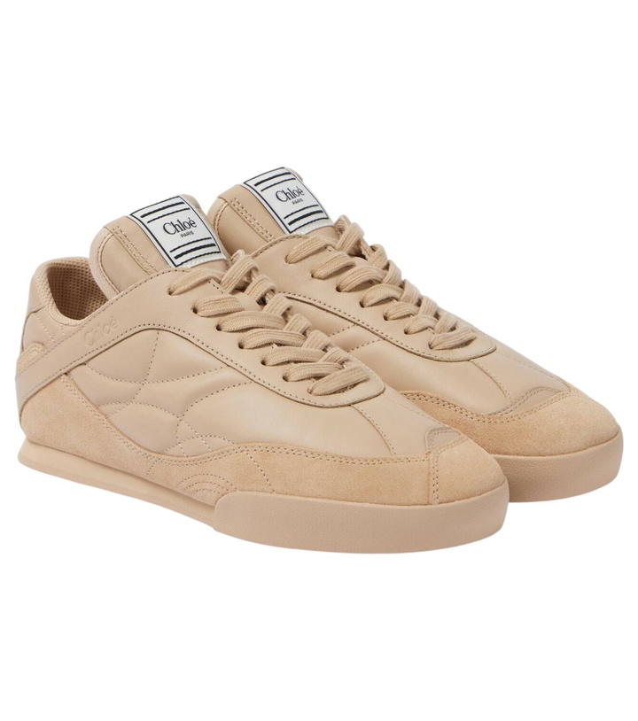 Photo: Chloé Chloé Kick leather low-top sneakers