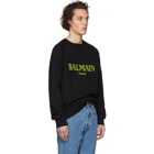 Balmain Black Logo Sweatshirt