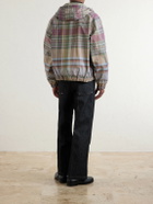 Aimé Leon Dore - Reversible Checked Shell Windbreaker Jacket - Brown