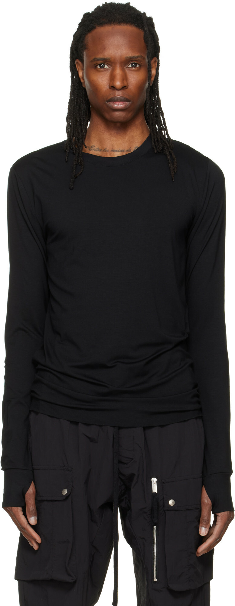 thom/krom Black TS 970 T-shirt