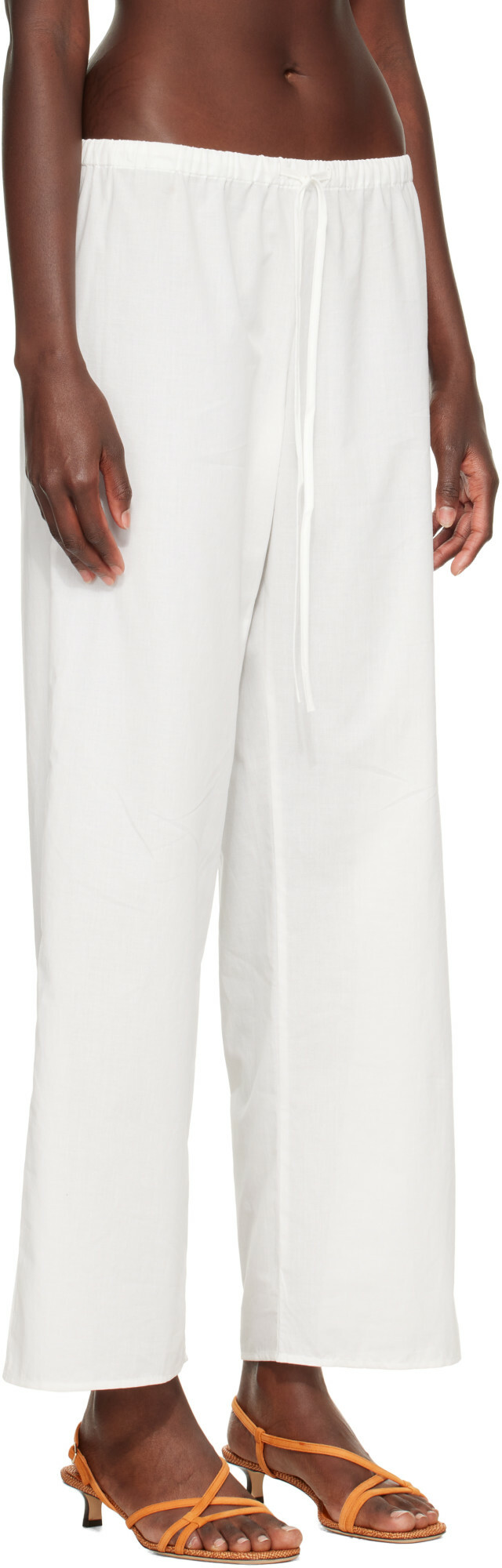 Cou Cou White 'The Pant' Lounge Pants