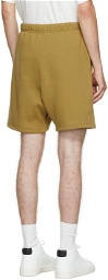 Essentials Khaki Fleece Shorts