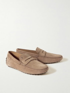 Tod's - Gommino Nubuck Driving Shoes - Brown