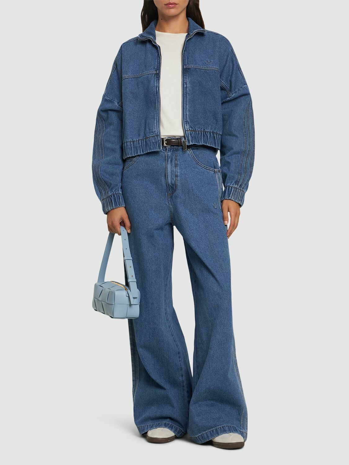 ADIDAS ORIGINALS Essentials Denim Track Top adidas Originals