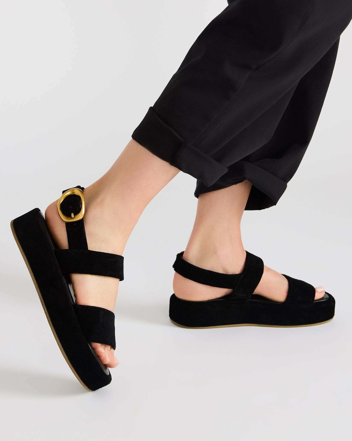 Steve Madden Baroni Sandals in Black