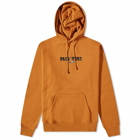 Pass~Port Men's Pass-Port Featherweight Embroidery Hoody in Saddle