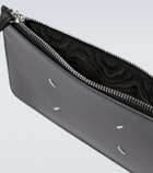 Maison Margiela - Zipped leather travel case