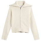 Samsøe Samsøe Women's Sajasmin Zip Up Jacket in Bone White
