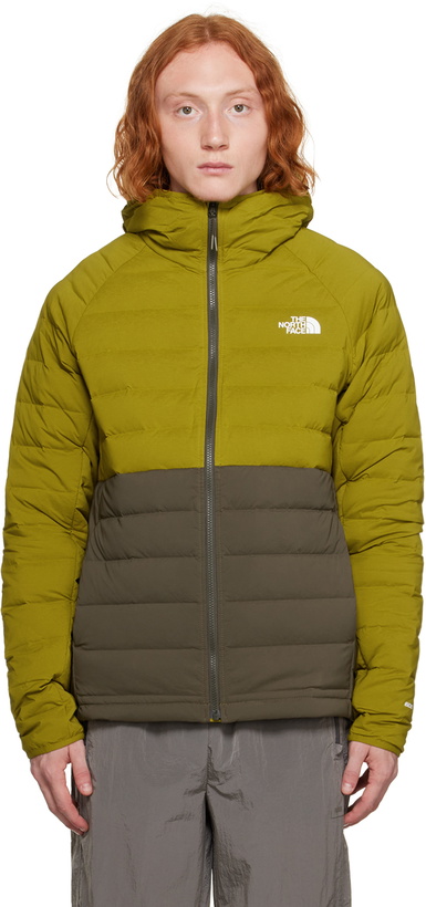 Photo: The North Face Green & Gray Belleview Stretch Down Jacket