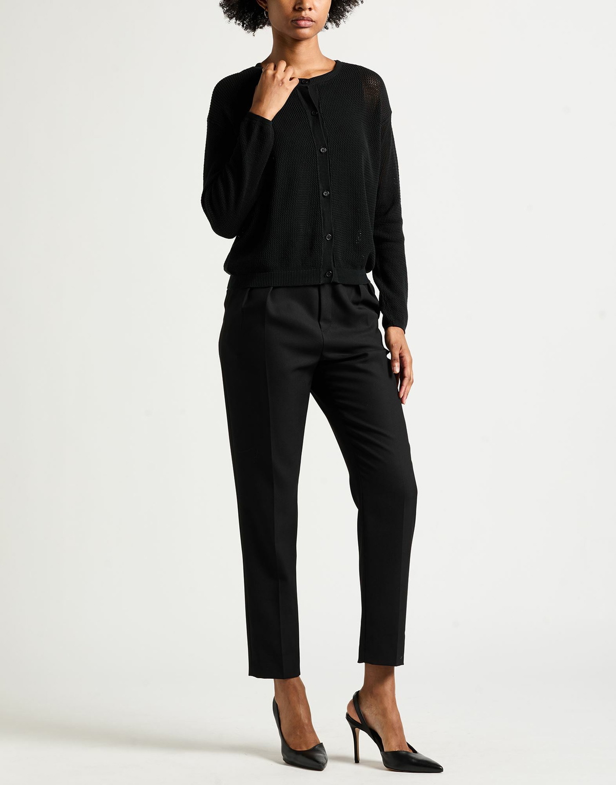 Crossley Womens Cardigan in Black