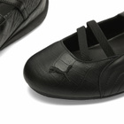 Puma Women's Speedcat Ballet Croc Sneaker in Puma Black/Cool Dark Gray