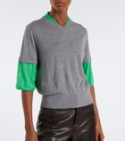 Dorothee Schumacher Layered virgin wool top