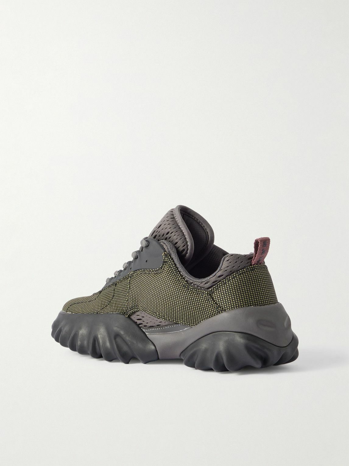 Oakley Factory - Chop Saw Rubber-Trimmed Ripstop and Mesh Sneakers - Green