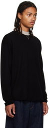 Guest In Residence SSENSE Exclusive Black Oversized Sweater