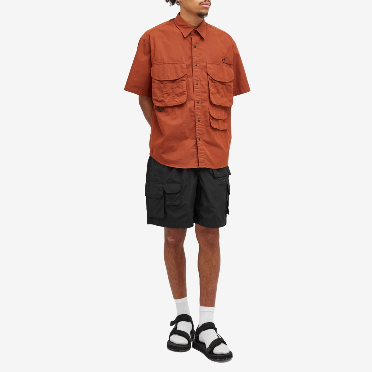 FrizmWORKS Men's Nyco Fishing Shorts in Black