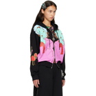 Chopova Lowena Black Double Woody Baby Zip Hoodie