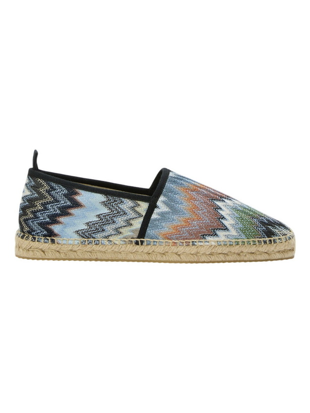 Photo: Missoni - Men’s espadrilles, Men, Blue & Grey