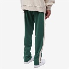 Palm Angels Men's New Classic Track Pants in Green