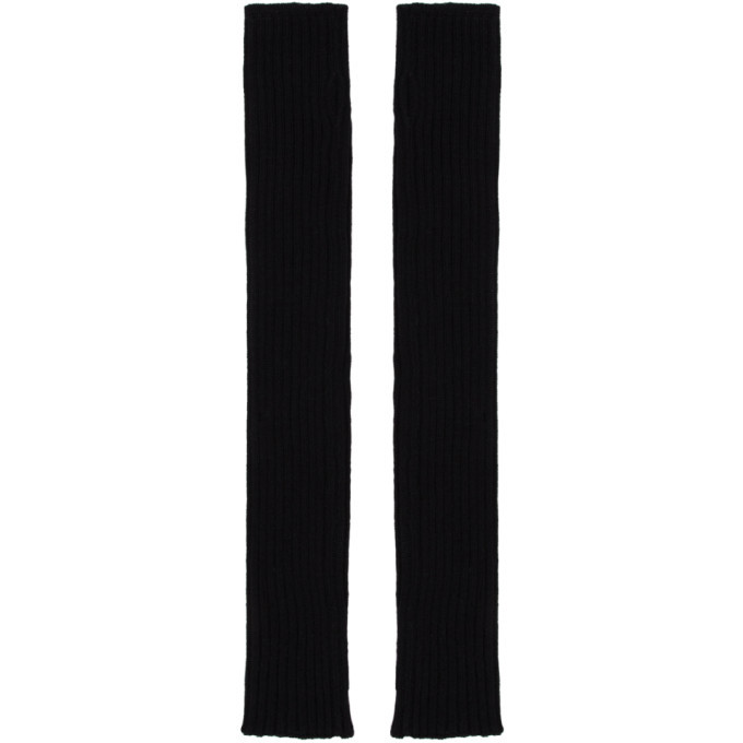 Rick Owens Black Arm Warmers Rick Owens