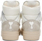 AMI Alexandre Mattiussi White Ami de Cœur Sneakers