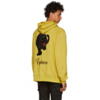 Amiri Yellow Embroidered Fighters Hoodie