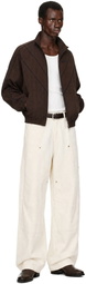 WILLY CHAVARRIA Brown 'Bad Boy' Track Jacket