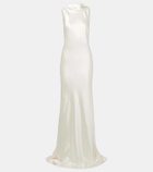 Danielle Frankel Bridal Arlo wool and silk gown