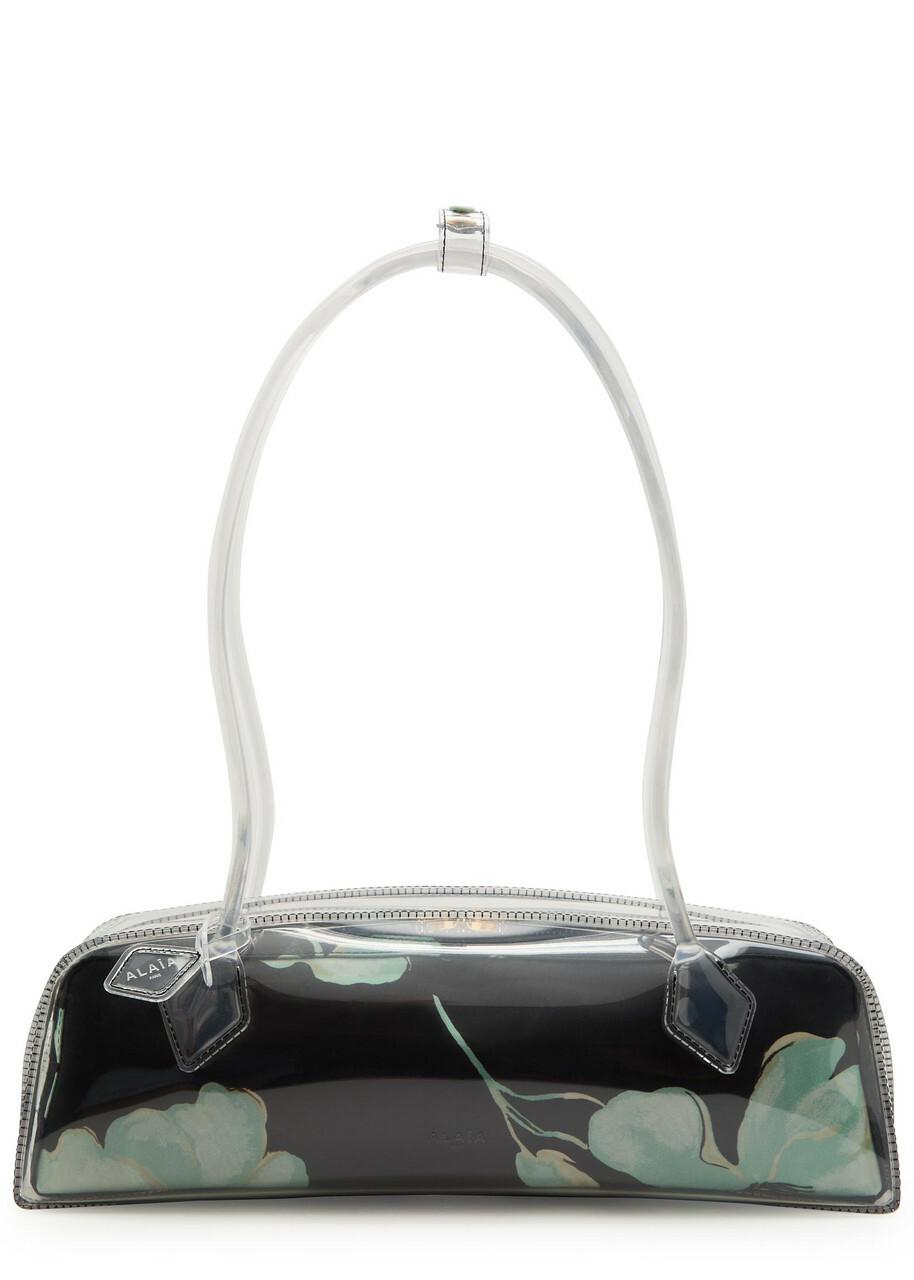 Alaïa Le Teckel Medium Floral Pvc Shoulder bag - Black - One Size