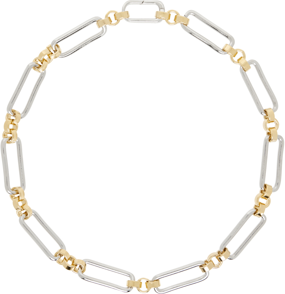 Laura Lombardi Gold & Silver Stanza Necklace