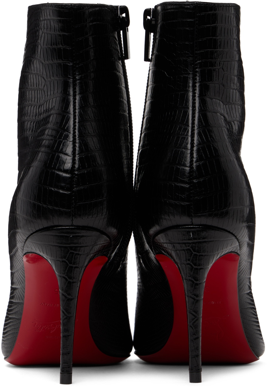 So Kate 85 Leather Ankle Boots in Black - Christian Louboutin