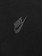 Nike - Sportswear Slim-Fit Cotton-Blend Tech Fleece Hoodie - Black