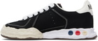Maison MIHARA YASUHIRO Black 'Herbie' OG Sole Canvas Low-top Sneakers