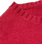 Polo Ralph Lauren - Bear-Intarsia Cotton and Linen-Blend Sweater - Multi