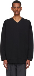 The Row SSENSE Exclusive Black Essen Sweater