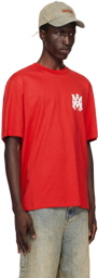 AMIRI Red 'MA' Core Logo T-Shirt