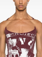 Y/Project Printed Invisible Strap Tank Top