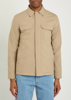 Aurélien Quilted Shell Jacket Beige