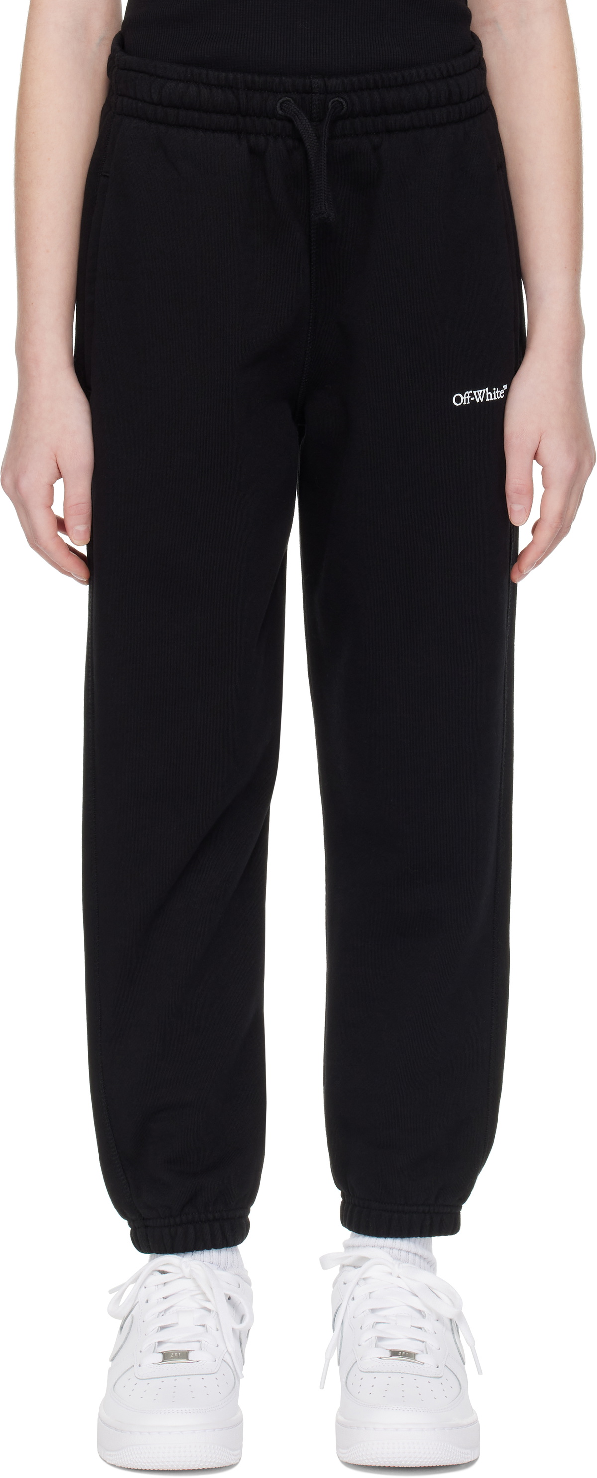 Off-White Kids Black Bookish Sweatpants
