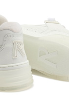 Represent Studio Panelled Leather Sneakers White