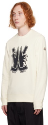 Moncler Off-White Hockey Sweatshirt